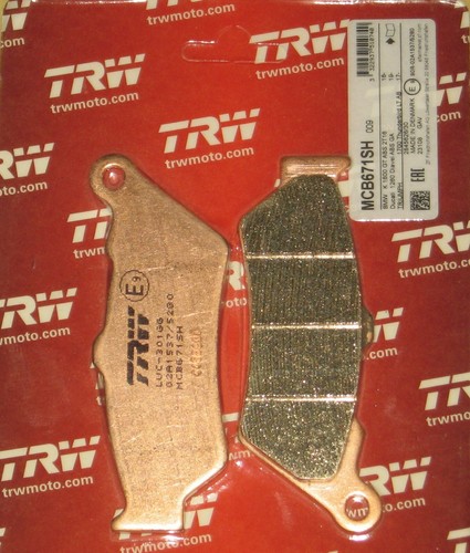 Brake pads trw fits ktm - brake,