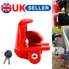 High Security Hitch Lock Caravan Trailer Hitch Coupling Tow Lock Universal + Key