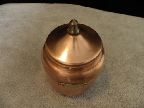 Vintage copper jam - , pot