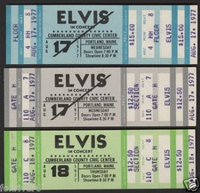 Elvis presley concert - elvis, 3x