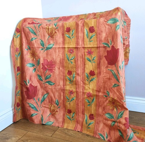 Vintage 90s terracotta floral - vintage,
