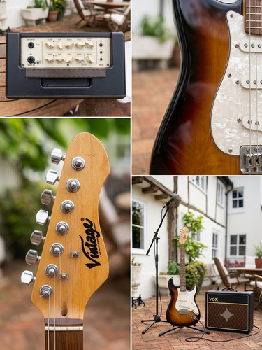 Vintage stratocaster vox - vintage,