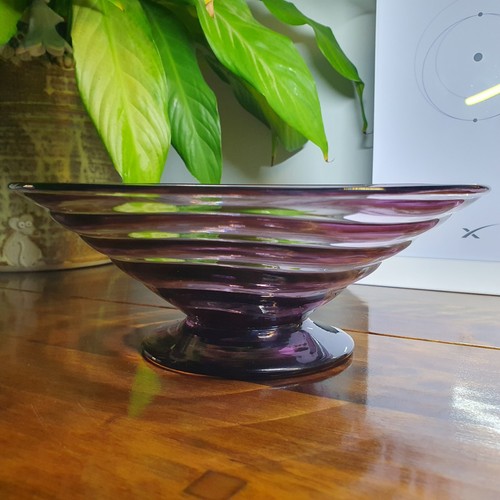 Vintage thomas webb amethyst - thomas,