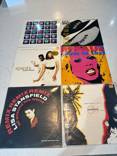 Various house music vinyl - various,