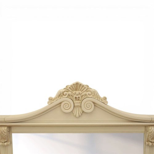 Wall mounted ornate mirror - ornate,