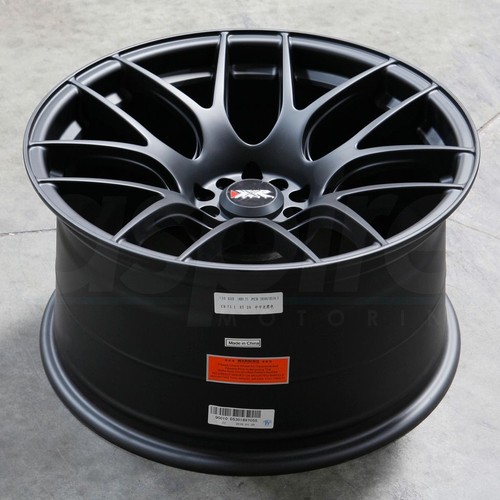 16x8 flat black wheels - wheels, xxr