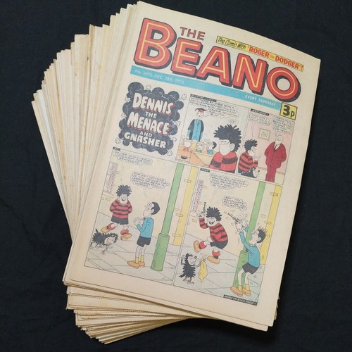 1974 beano comic bundle - bundle,