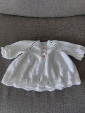 hand knitted baby cardigan