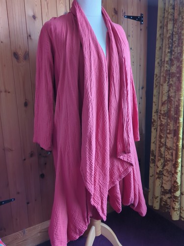 Lagenlook duster coat - lagenlook,