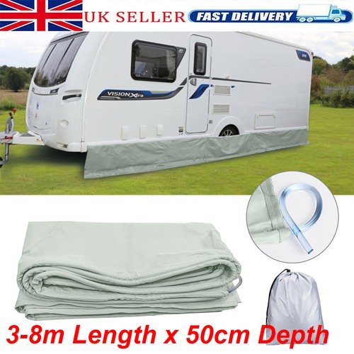 Caravan awning mud draught - mud,