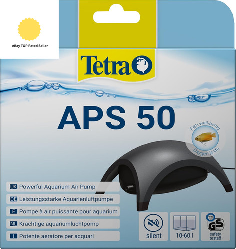 Aps50 silent aquarium air pump - silent,