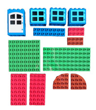 Lego Duplo mixed base plates