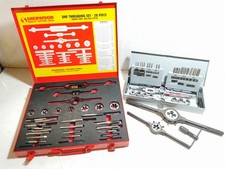 A SELECTION OF TAPS AND DIES SHERWOOD UNF METRIC REF5912