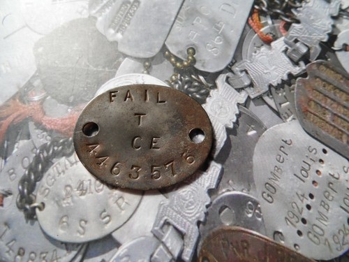 Ww2 relic dogtag rtr recce - ww2,