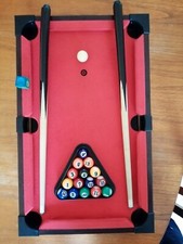 The Gadget Show Mini Pool Table Set 51cm x 31cm complete