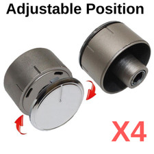 DELONGHI BROWN COOKER OVEN HOB CONTROL KNOBS - ADJUSTABLE POSITION
