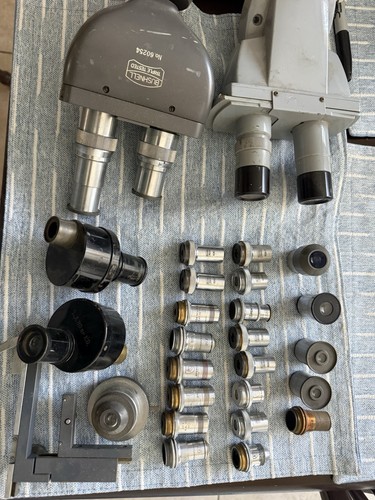 Box microscope parts - of,