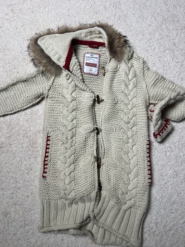 Hand knitted duffle - knitted, style
