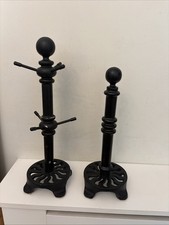 Vintage cast iron kitchen roll - cast,