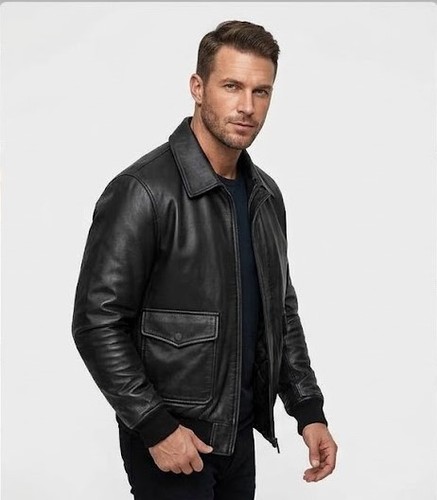 Men black genuine - men's, a2