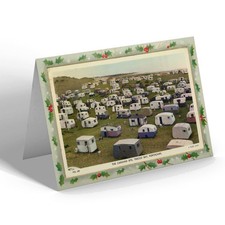 Xmas notelet vintage wales - xmas,