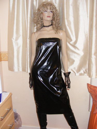 Pvc dress - pu,