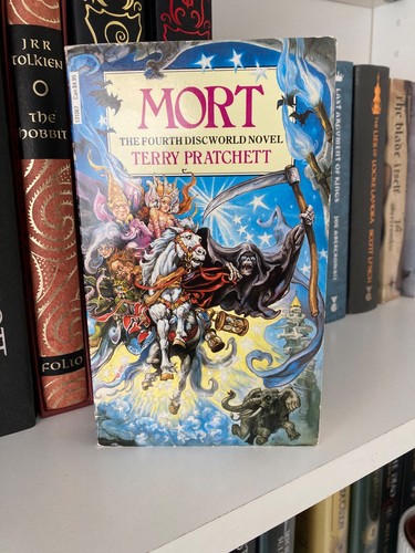 Mort terry pratchett - pratchett,, signed