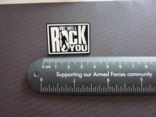 Queen  "We will rock You" Retro Pin New