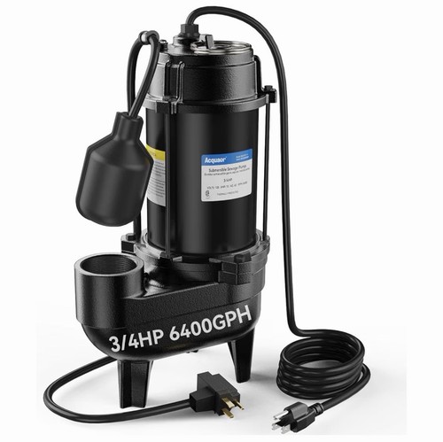 Acquaer 4hp sewage pump - acquaer,