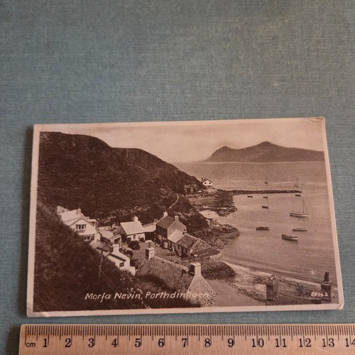 Vintage postcard porthdinllaen - postcard,