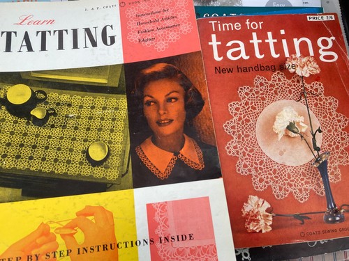 Vintage tatting booklets - 2,