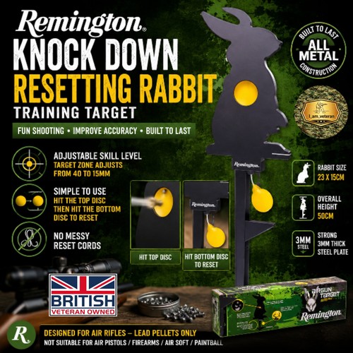 Zeroing rabbit knock - knock, down