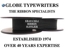 🌎 SILVER REED SR180 or SR180 DELUXE TYPEWRITER RIBBON *6 COLOURS* *DIRECT FIT*