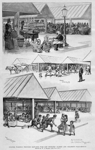 New york push cart markets - push-cart,