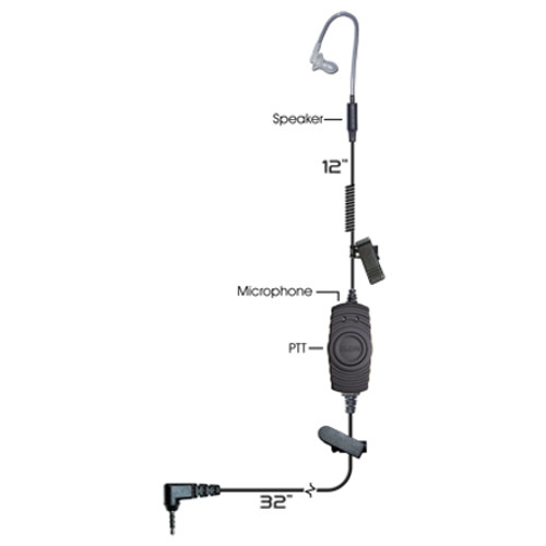Klein triumph wire earpiece - klein,