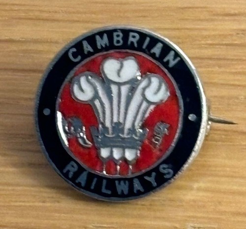 Cambrian railway badge pin - badge,
