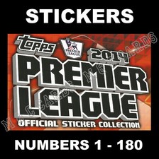 Topps 2014 Premier League stickers # 1 - 180