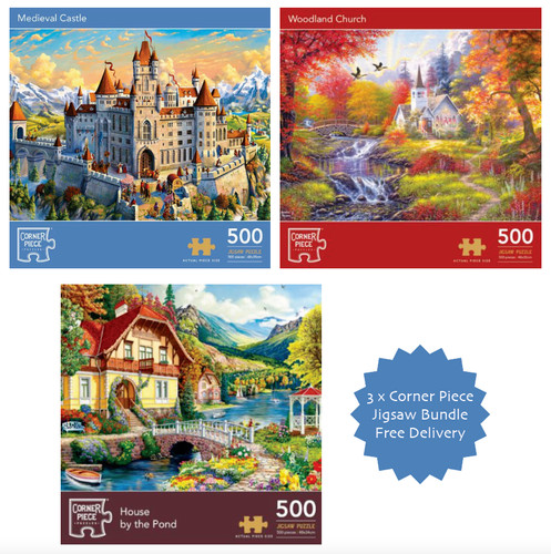Jigsaw puzzle bundle - jigsaw,