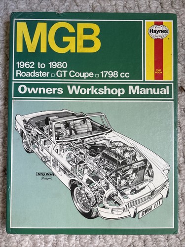 Haynes mgb owners - mgb, workshop