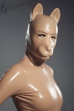 LATEX RUBBER FLESH GUM FETISH