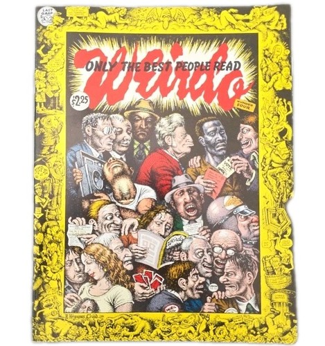 Weirdo robert crumb 1981 - weirdo,