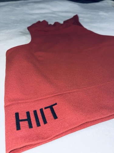Hiit red clay sports bra - hiit, size