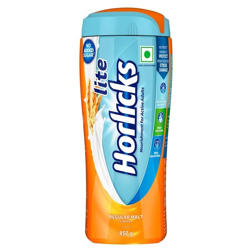 Horlicks lite 450g malt flavor - 450g,