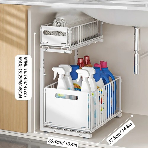 Tier pull out - 2-tier, under