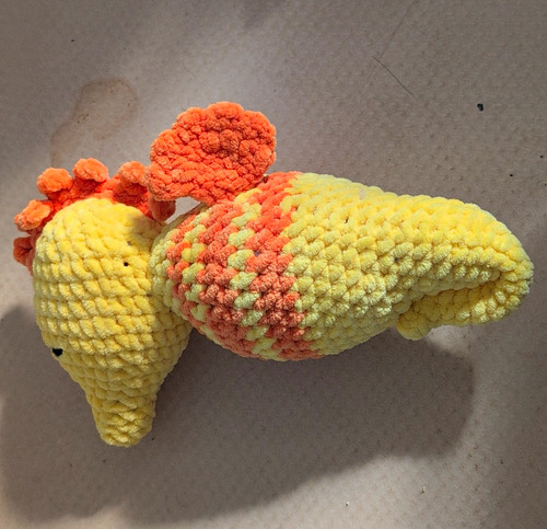 Hand crocheted handmade plush - handmade,