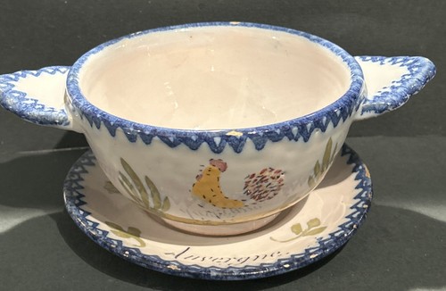 Antique hand painted france - antique,