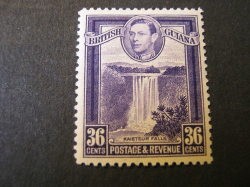 British guiana 36c bright - british,