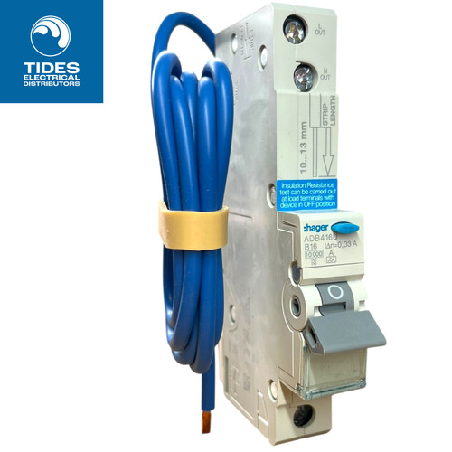 Hager rcbo amp - 16, b