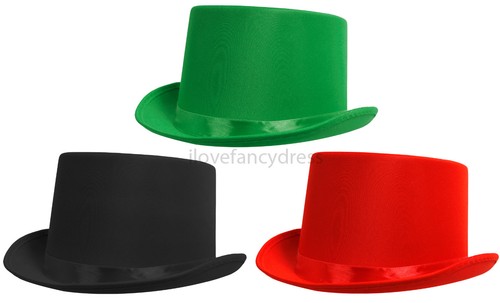 Quality satin top hat - top, with