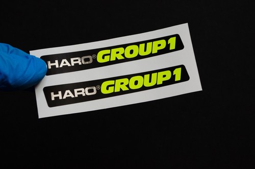Decals for haro group crank - decals, 1